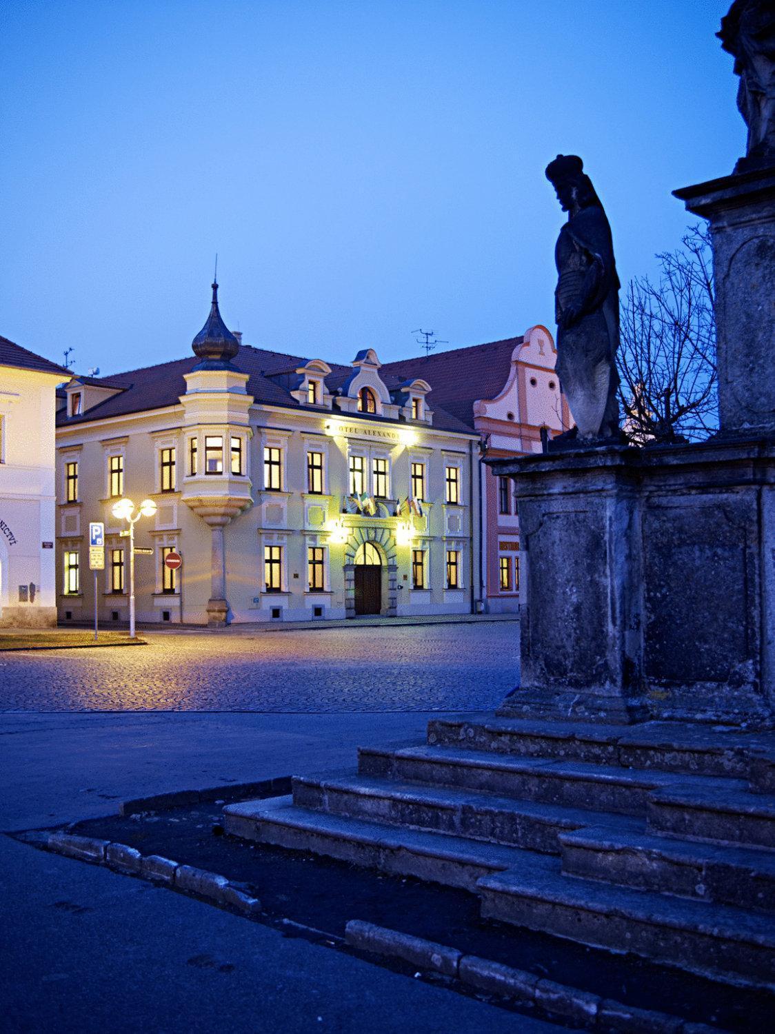 Alexander Hotel Stříbro Exterior foto